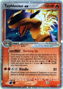 Typhlosion ex 110/115 Holo